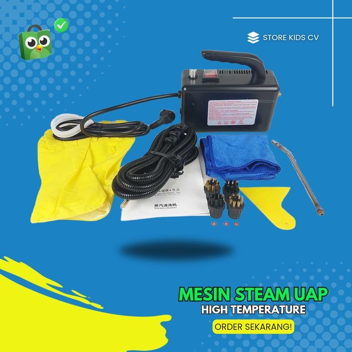 Mesin Cuci Uap Mobil Motor AC Dapur Steam Cleaner Multifungsi