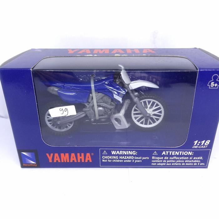 Diecast miniatur motor trail yamaha yz450 motocross