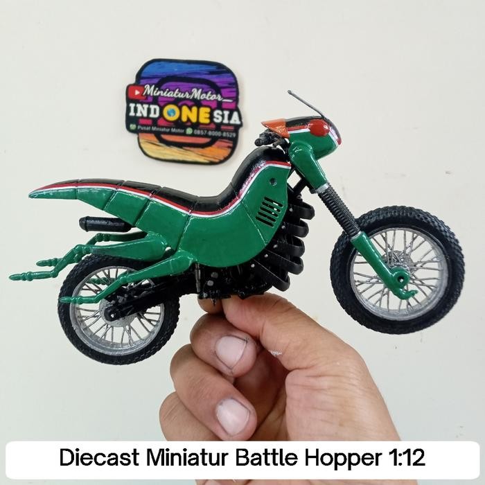 Diecast Miniatur Motor Fujimi Battle Hopper Handmade :12
