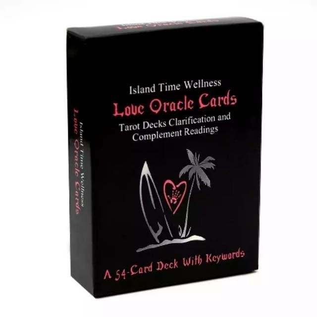 8KHY Island Time Wellness Love Oracle Card