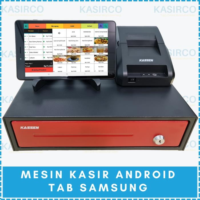 ready mesin kasir android tab samsung - pos portable