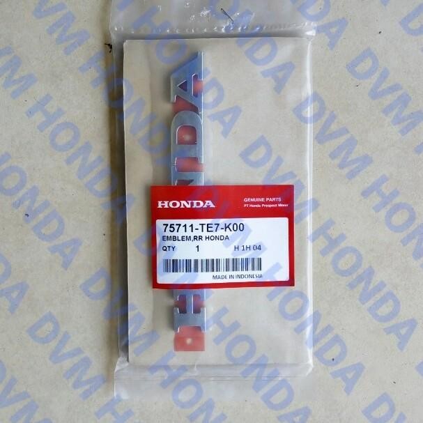 Emblem/Logo Honda Original Brv 2016 - 2018 Dg1/Hrv Rv/Mobilio Aksesoris