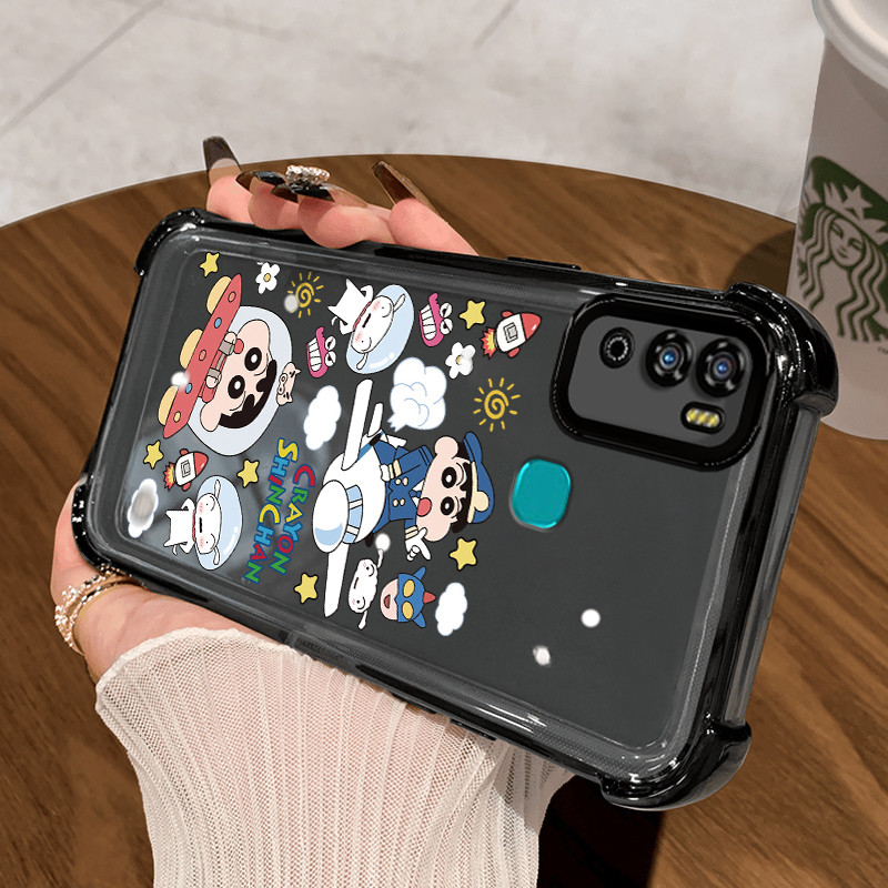 Casing Hp untuk Infinix Hot 9 Play Hot 10 Play Hot 11 Play Case Casing pola Karakter animasi kartun 