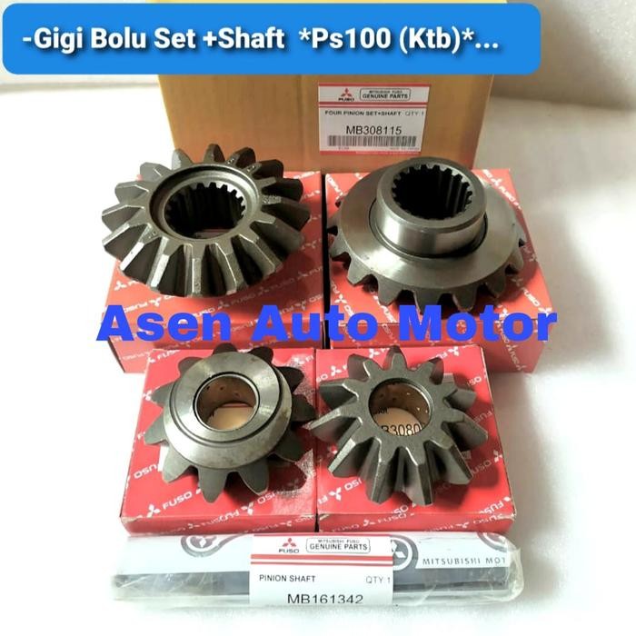 Gigi Bolu Set Ps100 Pinion Gardan Ps100 Asli Original