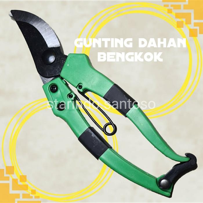 Produk Terbaik] GUNTING RANTING bengkok potong bunga dahan pohon taman kebun