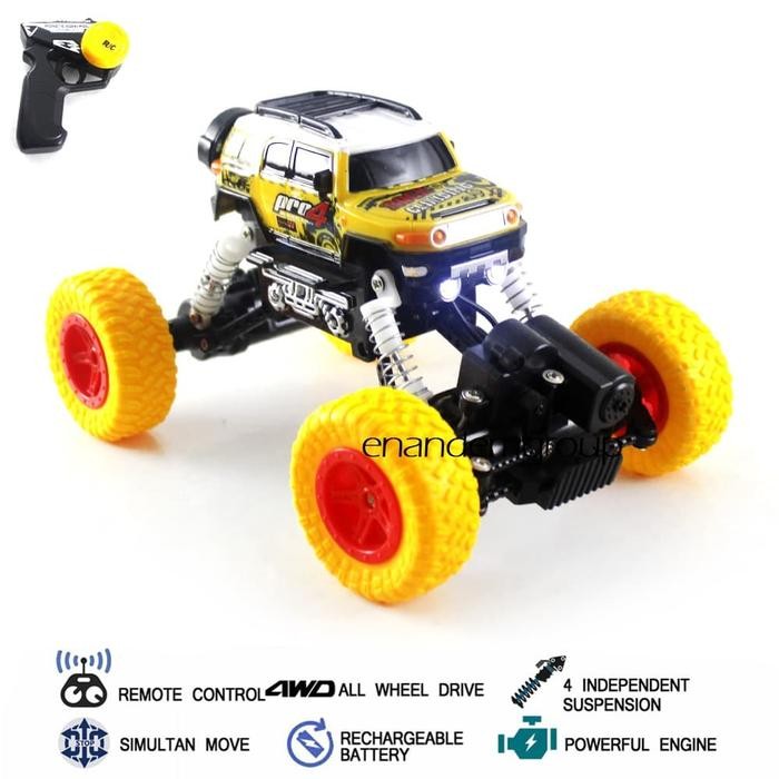 Mainan Mobil Remot Kontrol Rc Offroad Climbing 4WD