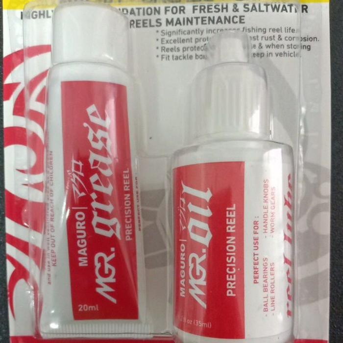 Pelumas Reel MAGURO REEL LUBE MRL-01 Grease + Oil Perawatan Reel (TERBAIK) (TERBARU) (TERMURAH)