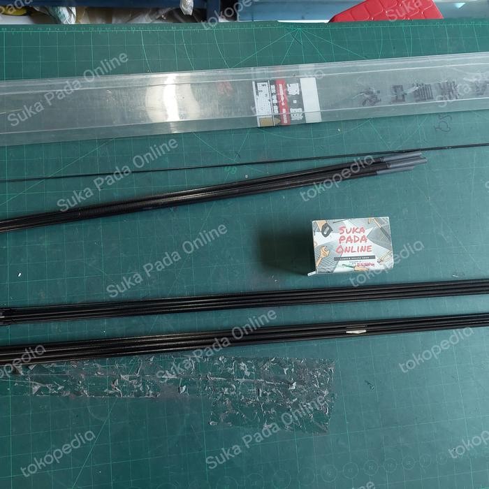 Ujung joran tegek carbon hollow ringan kuat kaku 85cm x 6.1mm x 2mm (TERBAIK) (TERBARU) (TERMURAH)