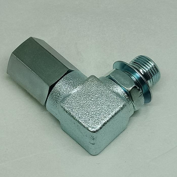 Street Elbow 3/8 G Dengan Control Mur. Steel. Kobelco Spare Part