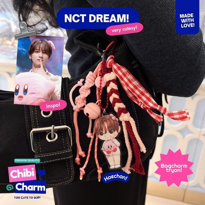 CHIBI CHARM Bagcharm NCT DREM Keychain Printilan KPOP Aksesoris Tas