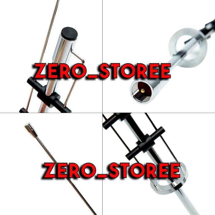 Kitani Innovation - Antena Mobil Dualband Dual Band Uhf Vhf Rig Ht Cbc435 Cbc-435 Cbc 435