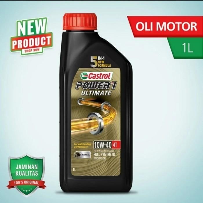 Oli Mesin MXKing Vixion R15 XSR MT15 Xabre CASTROL Ultimate 10W40 1 L