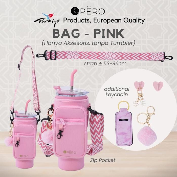 Sale [Jordi Onsu] Pero Tas Tumbler + Aksesoris / Tas Selempang Botol Minum + Aksesoris