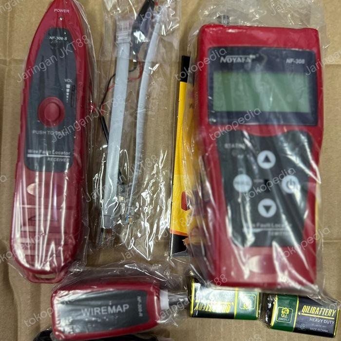 LOCATOR LAN TESTER NOYAFA NF-308 / LAN TESTER NOYAFA NF 308 ORIGINAL