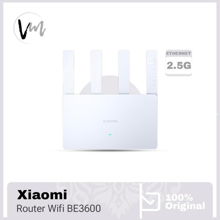 XIAOMI ROUTER BE3600 WIFI 7 ETHERNET RD16 2.4GHZ GAMING ROUTER RUTER CPU QUALCOMM QUADCORE
