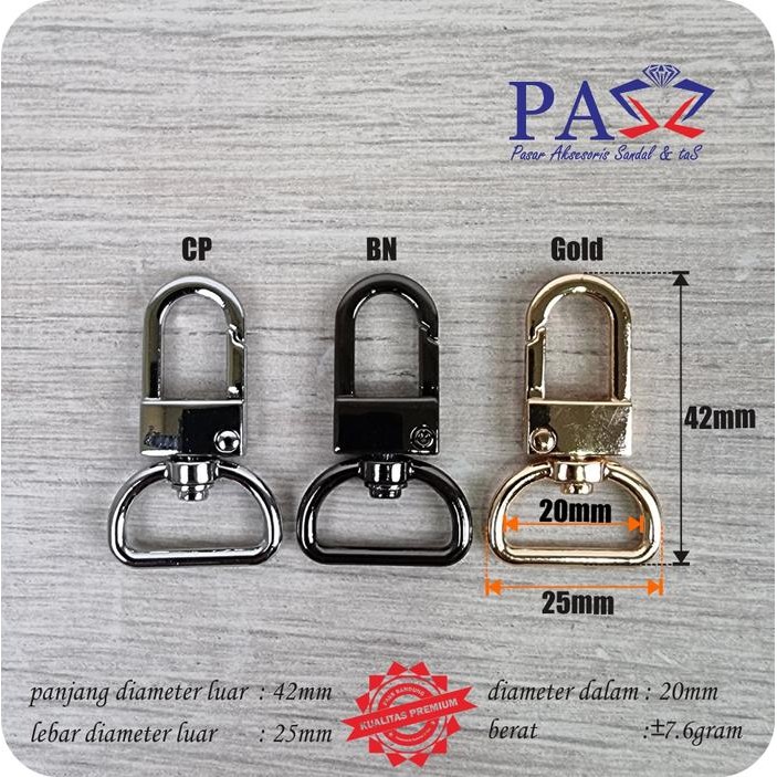 

New Kait Tas kew-kew 20mm TH1007 (premium import)