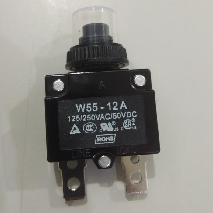 Overload - Thermal Circuit Breaker Wokema 12 Ampere Promo