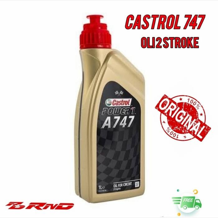 Oli Castrol 747 2T Racing Oli Samping Racing