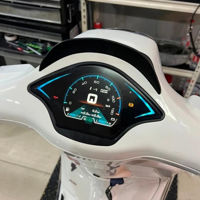 speedometer digital TFT vespa sprint primavera