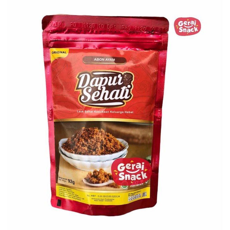 

Baru Abon Ayam Dapur Sehati Lauk Instan Non Msg Praktis