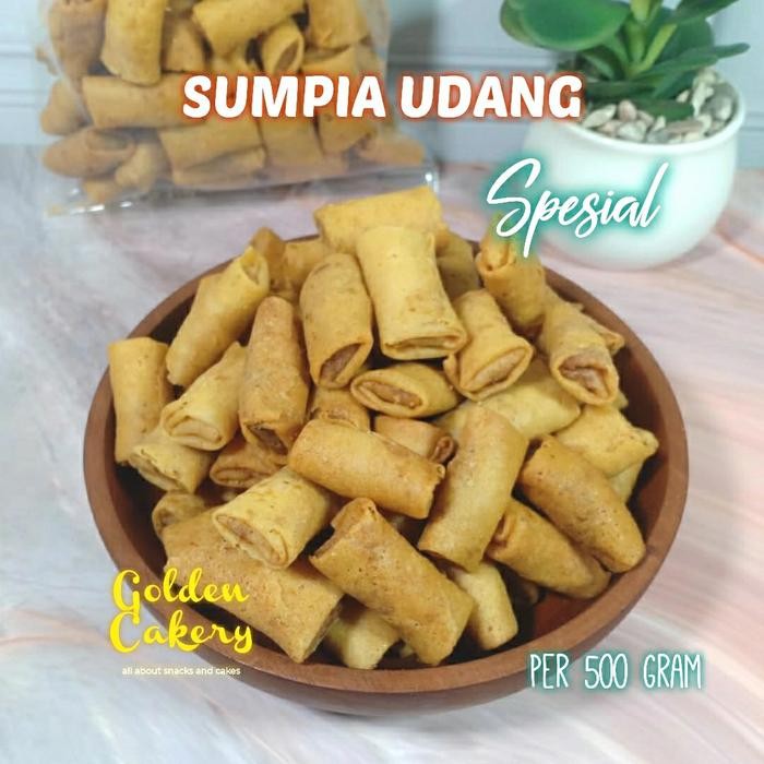 

Baru Sumpia Abon Udang 500Gr - Lumpia Kering Isi Abon Seafood Terlaris