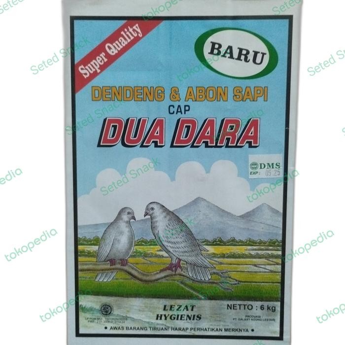 

Baru Abon Sapi Dua Dara 1Kg - Abon Sapi Kering Besar Untuk Reseller
