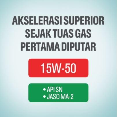 OLI CASTROL POWER 1 CRUISE 4T 15W-50W 1L 100% ORIGINAL