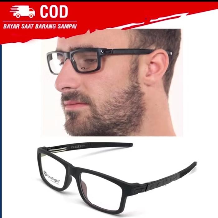 Kacamata pria baca plus minus silinder ANTI RADIASI UV frame sporty elegant