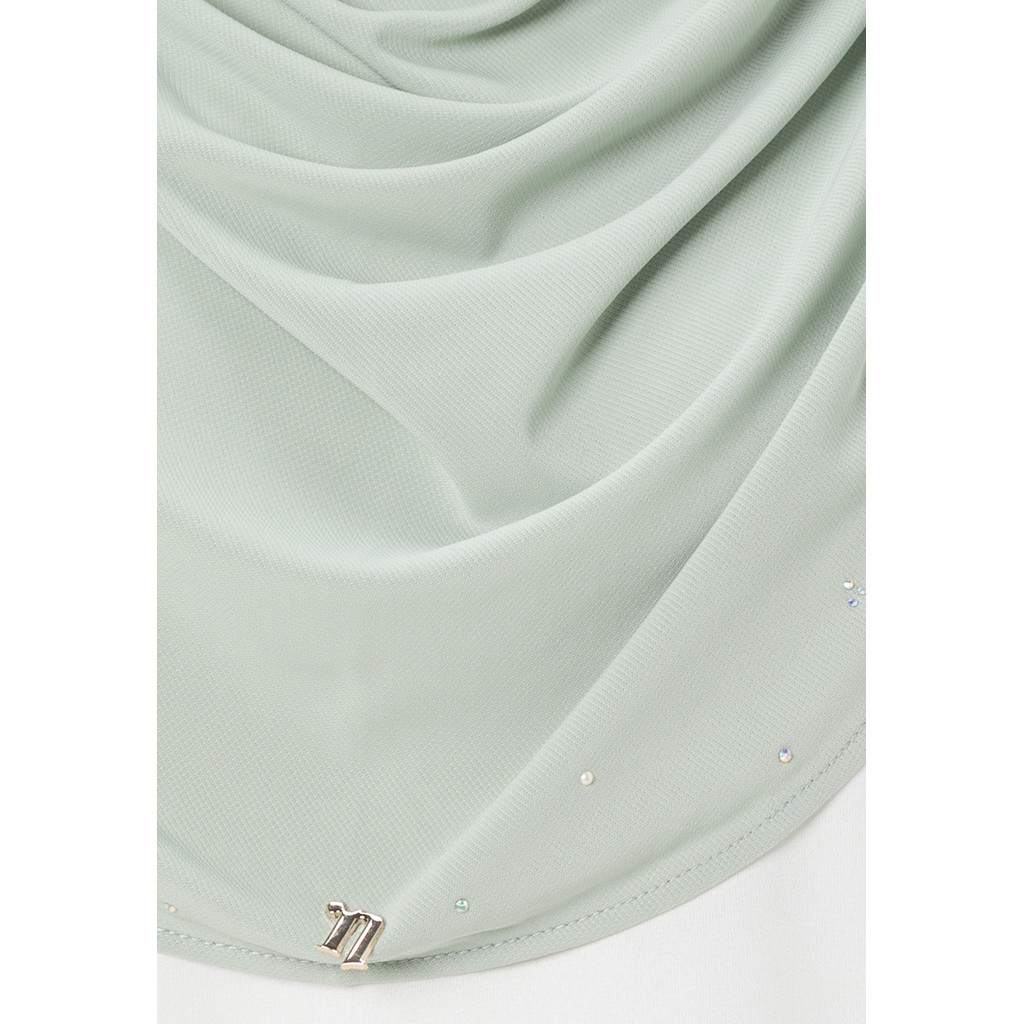 Naelofar - Easyon Delia Krista Instant Hijab (Wanita) (Fern)
