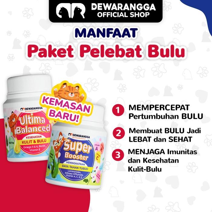 VITAMIN PENUMBUH BULU KUCING DEWARANGGA - VITAMIN PELEBAT BULU KUCING