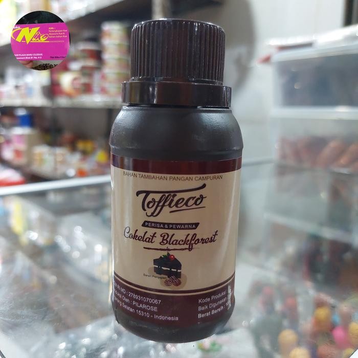 

LEZAT- Toffieco Pasta Coklat Black Forest 100 Gram Khusus Grab Dan Gojek