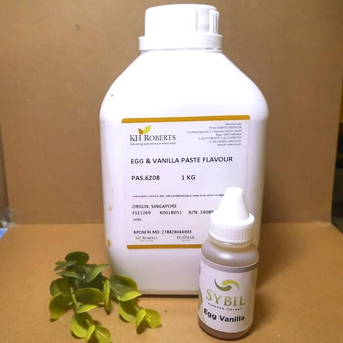 

LEZAT- Egg Vanilla 30 Ml Repacking Kh Roberts Original Flavour