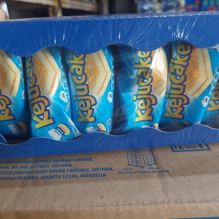 

LEZAT- Keju Cake 1 Box Isi 12 Pcs