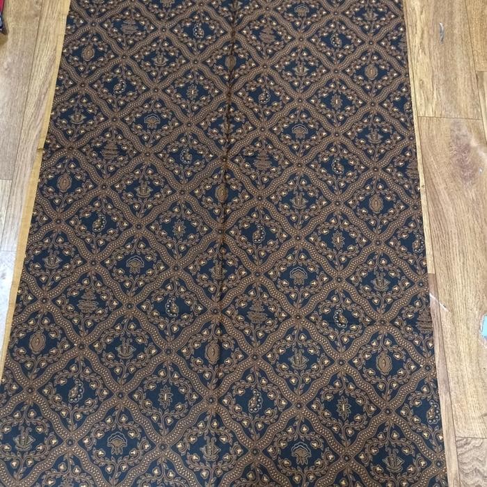 kain batik jarik cap kombinasi motif sido luhur sogan solo