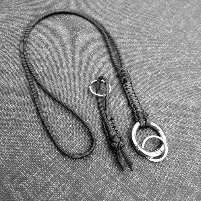 

promo lanyard paracord id card o-ring paracordistic jmate aibou