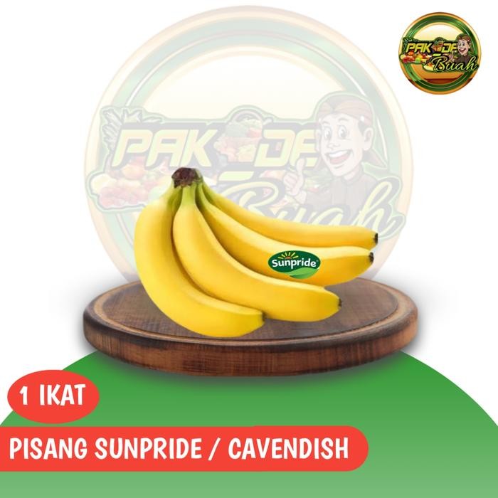 

NATURE- Pisang Cavendish Sunpride, Kualitas Premium / ( 1 Ikat )
