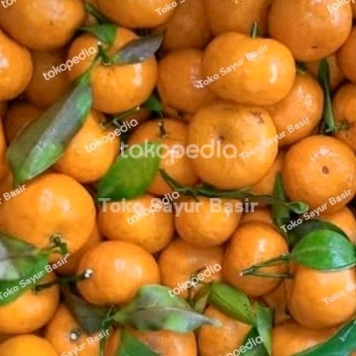 

NATURE- Buah Jeruk Santang Daun Segar Manis 250G