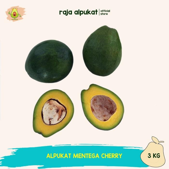 

NATURE- (Paket 3 Kg) Alpukat Mentega Cherry Raja Alpukat