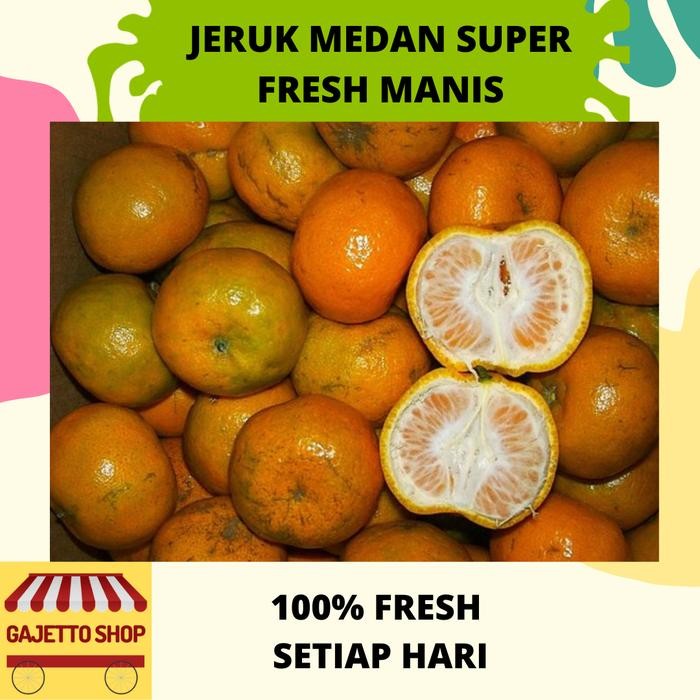 

NATURE- Buah Jeruk Medan Super Fresh Manis Asli Brastagi