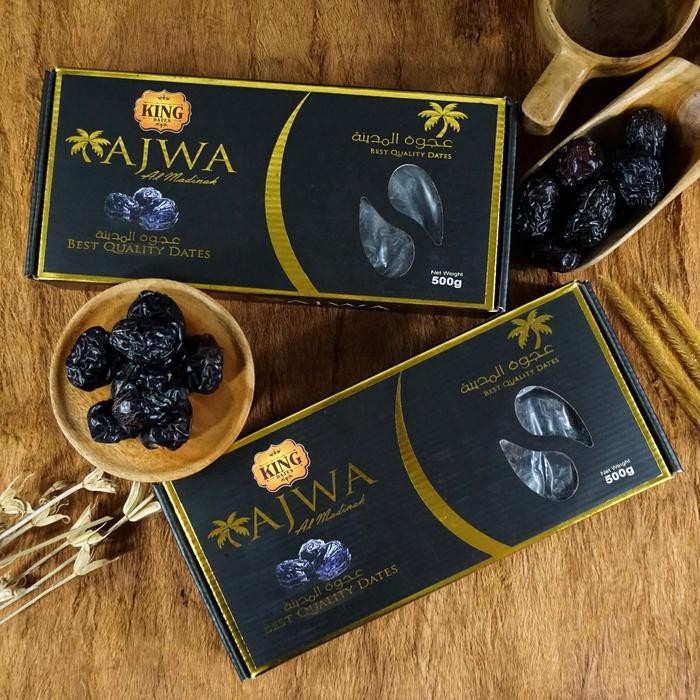 

NATURE- Kurma Ajwa Al Madinah Isi 500 Gram Kwalitas Premium