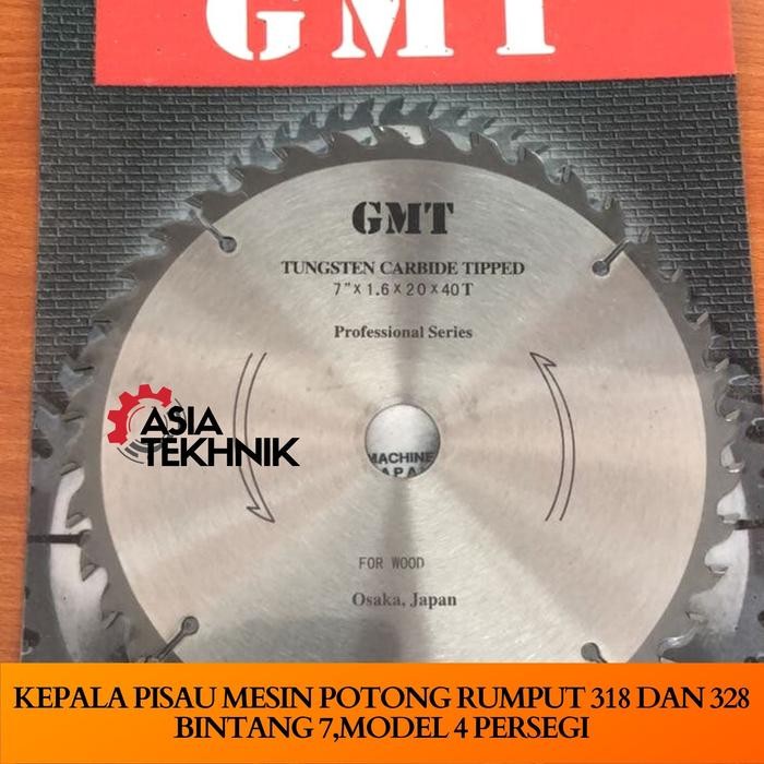 Laris Pisau Mesin Potong Kayu Circular Saw 7 Inchi 40T Merk Gmt Terlariss 