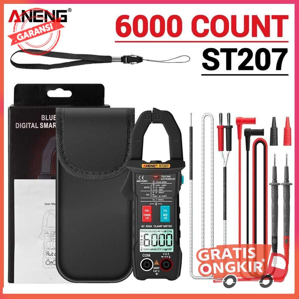 ANENG Digital Bluetooth Multimeter Voltage Tester Clamp - ST207