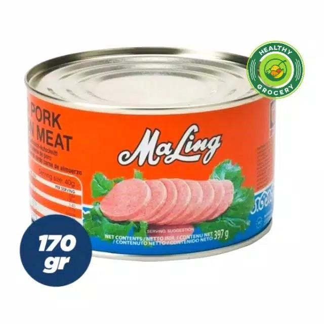 

Siap Kirim Ma Ling Luncheon Meat Pork 170gr - Olahan Daging Praktis Shopee
