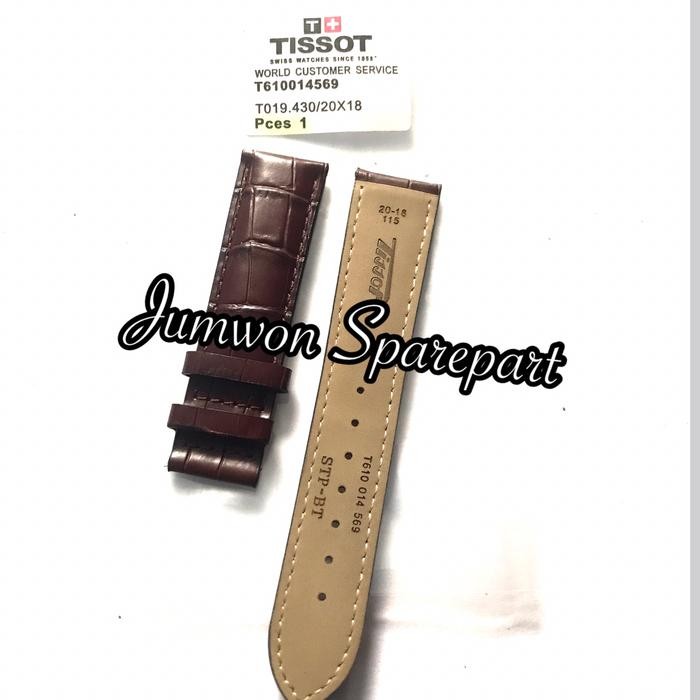 Strap Tali Jam Tangan Tissot Tissot Kulit Leather