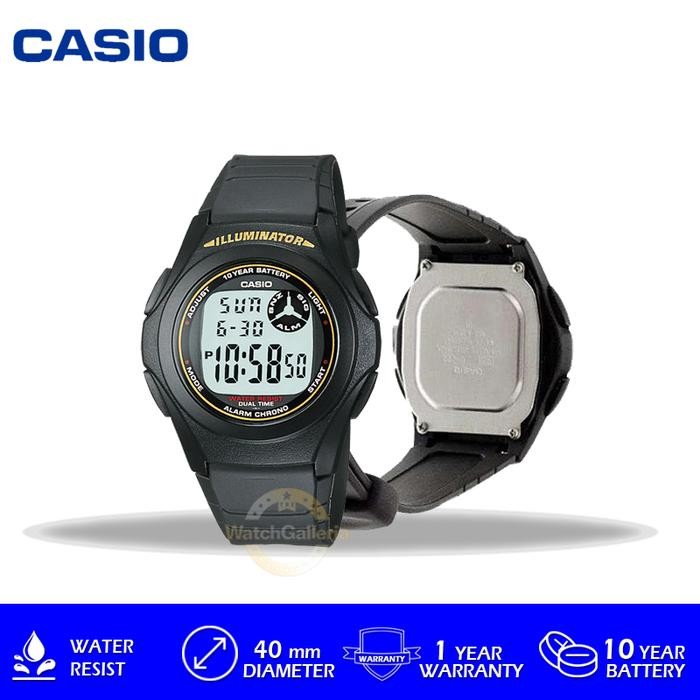 Jam Tangan Casio General F-200W-9Adf Original