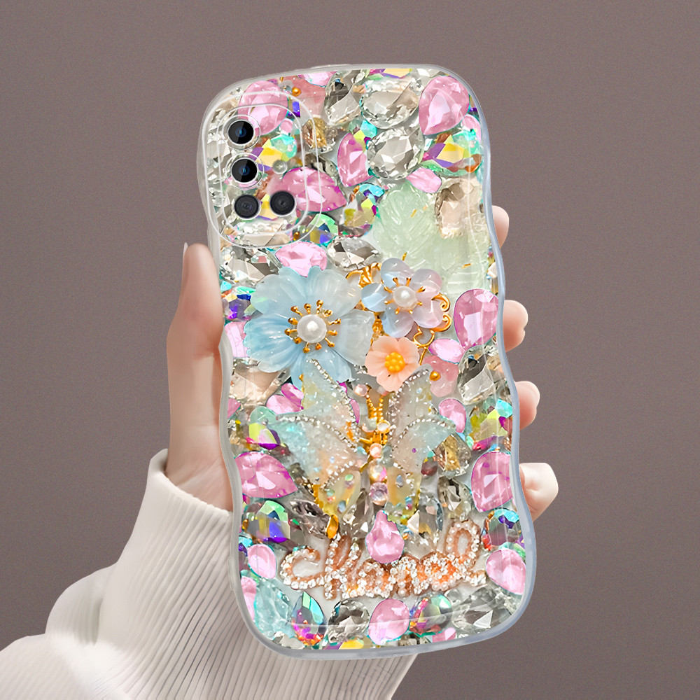 Casing Hp Untuk Compitable With Samsung Galaxy A71 Case Softcase Kesing Soft Cassing Bunga 5390