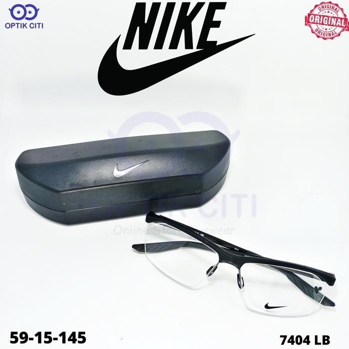 frame kacamata pria nike sporty 7404 LB Original