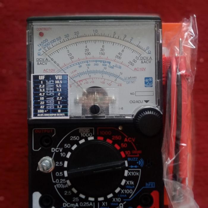 ESR + MULTITESTER ANALOG SIAP KIRIM PACKING AMAN