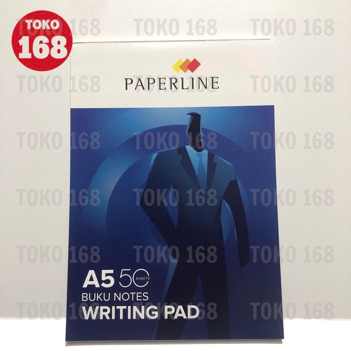 

Khusus Gosend! Paperline Block Note/Writing Pad/Note Pad A5 50 Lembar (Pak)