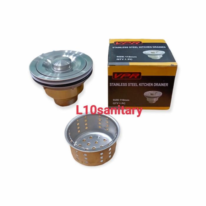 Afur VPR / Afur Saringan BCP Bak Cuci Piring STAINLESS STEEL Anti Karat